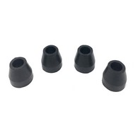 PCP 6106 Replacement Quad Cane Tips - 5/8 in Diameter (4 Pack)