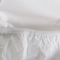 PCP 6200 Waterproof Mattress Cover, Hospital Size, Slip-On or Zipper Options - White