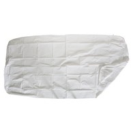 PCP 6213 Waterproof Mattress Cover - Hospital Size - White - Zipper Style