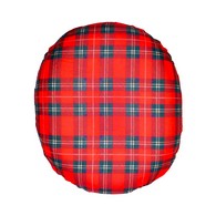 PCP 6233-PL Foam Ring Cushion - Plaid - 16 in