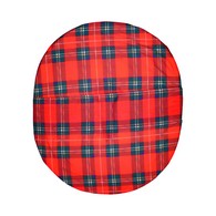 PCP 6233-PL Foam Ring Cushion - Plaid - 16 in