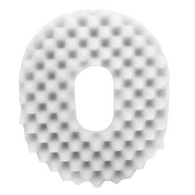 PCP 6235 Convoluted Foam Ring Cushion - White