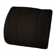 PCP 6243S Sacro Cushion with Back Strap - Black