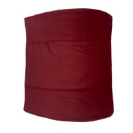 PCP 6247 Sacro Cushion with Back Strap - Burgundy
