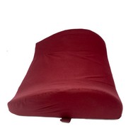 PCP 6247 Sacro Cushion with Back Strap - Burgundy