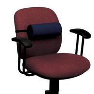 PCP 6250 Lumbar Roll for Sitting Comfort and Back Support - Navy
