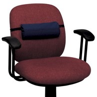 PCP 6250 Lumbar Roll for Sitting Comfort and Back Support - Navy