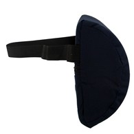PCP 6252 Lumbar Roll for Sitting Comfort and Back Support - Navy - Half Size
