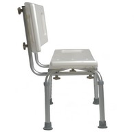 PCP 7003 Adjustable Bath Safety Seat with Backrest - 300 Lb Capacity