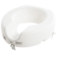 PCP 7020 Universal Raised Toilet Seat - Low Profile - 5 in Rise - High Profile