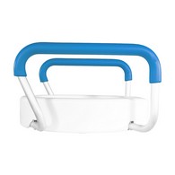 PCP 7027 Elevated Toilet Seat - 4 Inch Riser with Removable Side Rails & Removable Arms