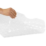 PCP 7036 Bath Mat Clear - Clear - Regular
