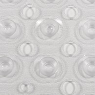PCP 7036 Bath Mat Clear - Clear - Regular