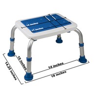 PCP 7100 Adjustable Bath Safety Step - White/Blue