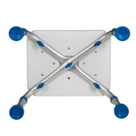PCP 7100 Adjustable Bath Safety Step - White/Blue