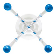 PCP 7101 Adjustable Padded Round Safety Stool - Blue