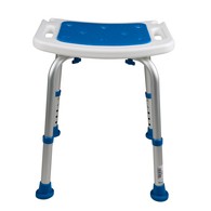 PCP 7102 Adjustable Padded Bath Safety Seat - Blue