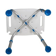 PCP 7102 Adjustable Padded Bath Safety Seat - Blue