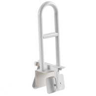 PCP 7255 Clamp-On Tub Rail Safety Grip - White