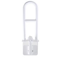 PCP 7255 Clamp-On Tub Rail Safety Grip - White