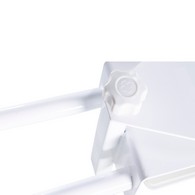 PCP 7255 Clamp-On Tub Rail Safety Grip - White