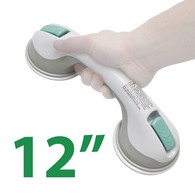 PCP 9300 Suction-Grip Shower Handles - White