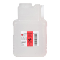 Leaktight Post Medical 2201-LPBW-Post Medical Multi-purpose Sharps Container, 1-1/2 gal, Receptacles (EA/1)