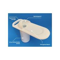 PottyCap Portable Urinal for Women, 32 oz Detachable Bottle, Reusable