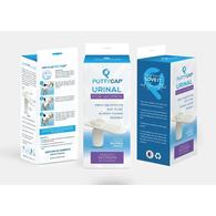 PottyCap Portable Urinal for Women, 32 oz Detachable Bottle, Reusable