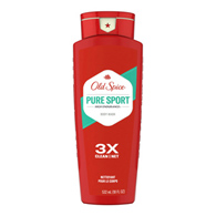 Old Spice Pure Sport Procter & Gamble 03700039316-Body Wash Old Spice Pure Sport Liquid 18 oz Bottle Clean Scent (EA/1)