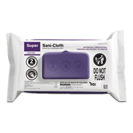 Super Sani-Cloth Professional Disposables A22480-Super Sani-Cloth Surface Disinfectant Cleaner, Cleaners & Deodorizers (PK/1)