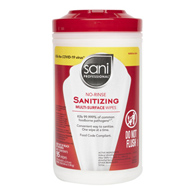 Sani Professional No-Rinse Sanitizing Multi-Surface Professional Disposables P56784-Sani Professional No-Rinse Surface (EA/1)