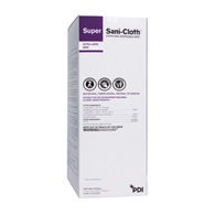 Super Sani-Cloth Professional Disposables U87295-Super Sani-Cloth Surface Disinfectant Wipe, Extra Large Individual (SL/50)