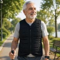Power WearHouse Power Weighted Vest for Fitness, Osteoporosis and Sensory