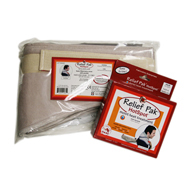 Relief Pak 11-1301 HotSpot Moist Heat Pack & Terry Foam Cover-Neck
