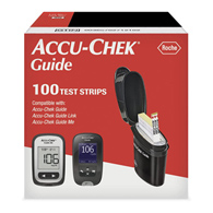 Accu-Chek Roche Diabetes Care 07453744001-Accu-Chek Guide Blood Glucose Test Strips, Glucose Meter Test Strips (CS/2400)