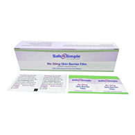 Safe N Simple No-Sting Safe N Simple SNS80744-Safe n Simple Barrier Wipe, Cleansers (CS)