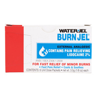 Water Jel Burn Jel Safeguard US Operating 100U-6.00.000-Water Jel Burn Jel Burn Relief, First Aid Supplies (CS/600)