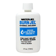 Water Jel Burn Jel Safeguard US Operating BJ4-24.50.000-Water Jel Burn Jel Lidocaine Burn Relief Topical Gel, First (CS/24)