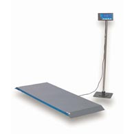 Brecknell PS-1000 Portable Floor Scale, 1000 lb/500 kg Capacity