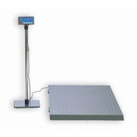 Brecknell PS-2000 Portable Floor Scale, 2000 lb/1000 kg Capacity