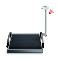 seca 664 EMR-Validated Digital Wheelchair Scale Folds Away for Easy Transport