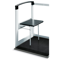 Seca 684 Digital Wheelchair Scale w/ 2-sided hand-rail and seat, kg/lb