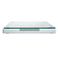 Seca 807 Aura Bathroom Scale w/ Glass Platform-330 lb/150 kg Capacity