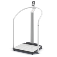 Seca EMR-Validated Ultrasonic Measuring Station With ID-Display & Handrail