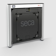 seca XLine Fold Wall-Mounted Fold-Up Wheelchair Scale - 1100 lb Capacity