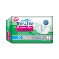 TotalDry Booster Pad Duo Secure Personal Care Products BH98102-TotalDry Booster Pad Duo Maximum Absorbency (BG/30)