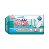 TotalDry Secure Personal Care Products SP1565-TotalDry Maximum Absorbency Bladder Control Pad, 11 in Length, Liners (CS/180)