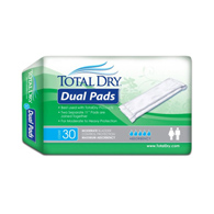 TotalDry Secure Personal Care Products SP1911-TotalDry Maximum Absorbency Incontinence Liner, 11 in Length, Pads & (BG/30)