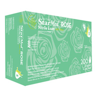 StarMed Rose Sempermed USA SMNR202-StarMed Rose Nitrile Exam Glove, Small, Pink, Exam Gloves (BX)